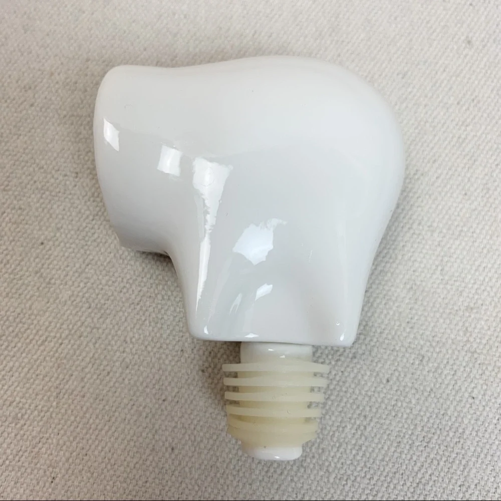 Jonathan Adler Porcelain Elephant Bottle Stopper
